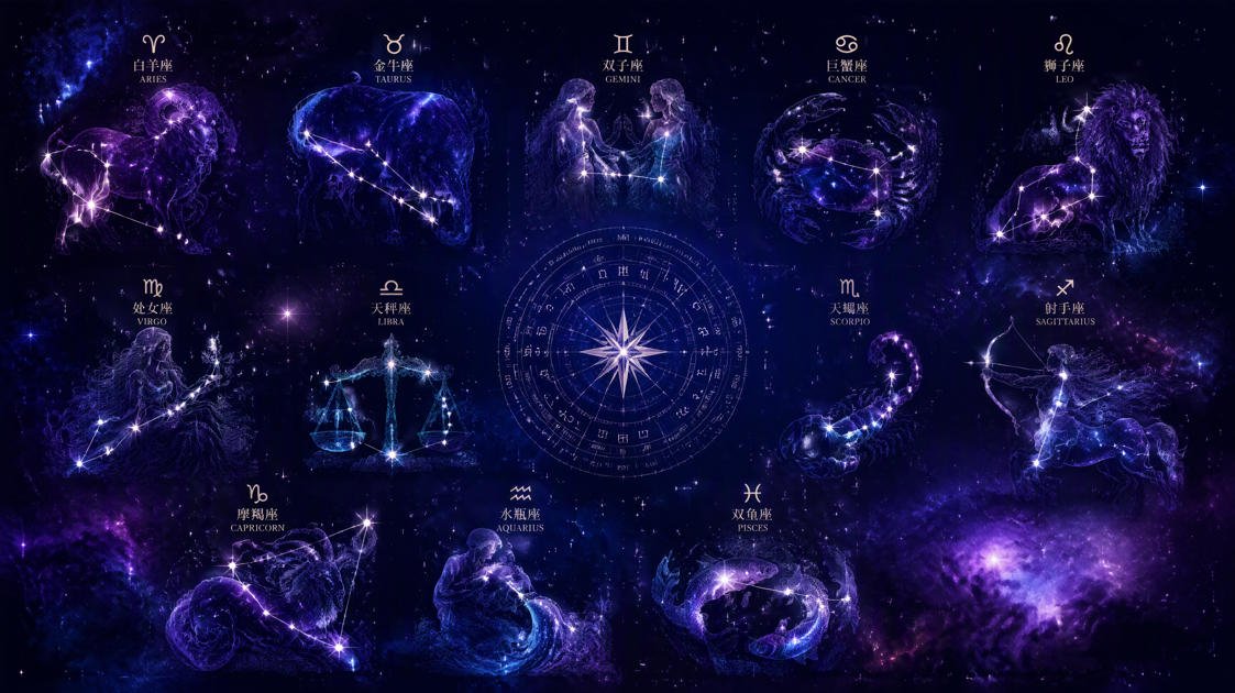 十二星座的真实性格脾气测试